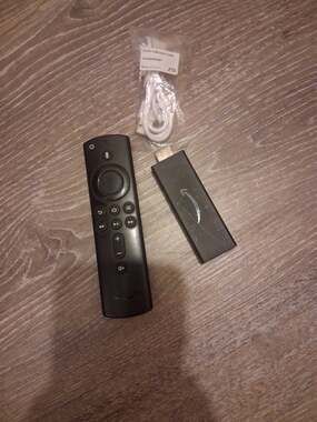 Amazon Fire TV Stick HD (S3L46N) Bundle with Alexa Voice Remote & New USB CableI